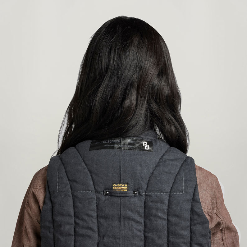 G-STAR® GSRR Gewatteerde Bodywarmer Zwart