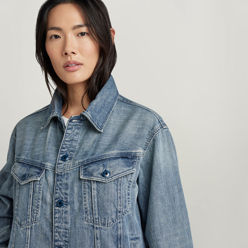 G-STAR® Oversized Western Jacket Light blue