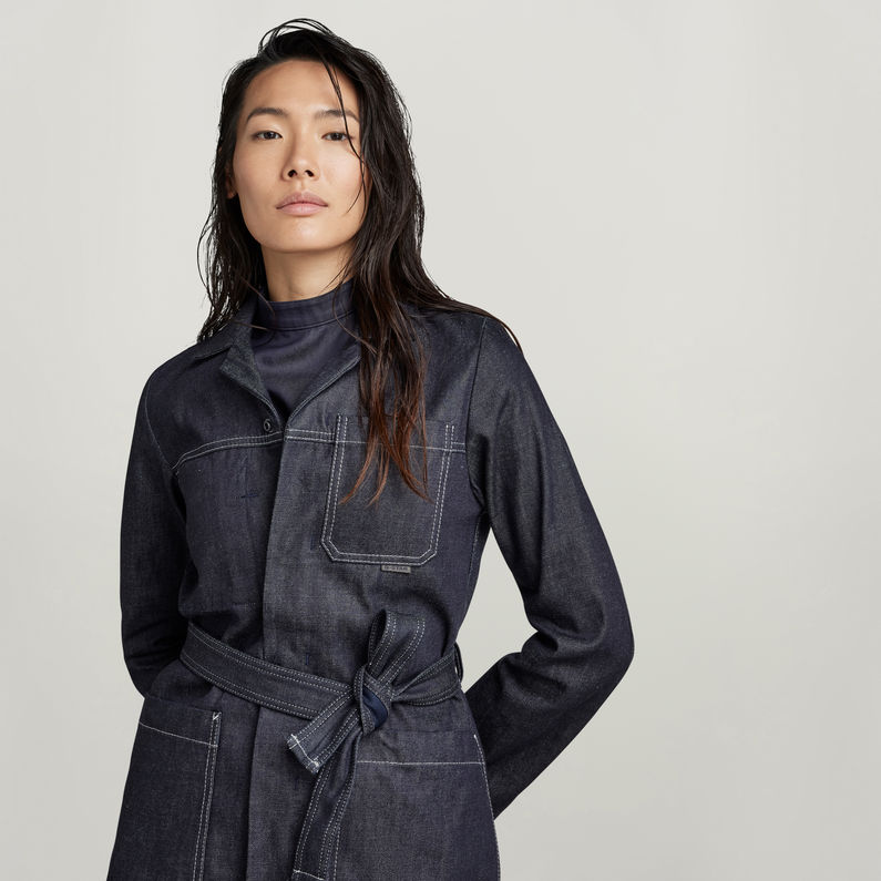 G-STAR® Premium 70'S Denim Jacke Dunkelblau