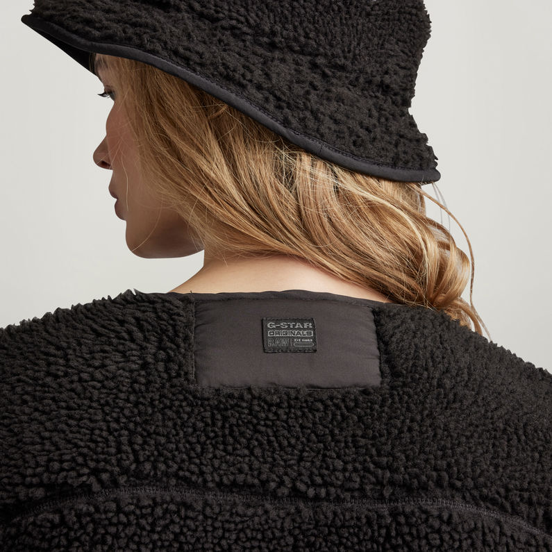 G-STAR® Chaqueta Long Teddy Negro