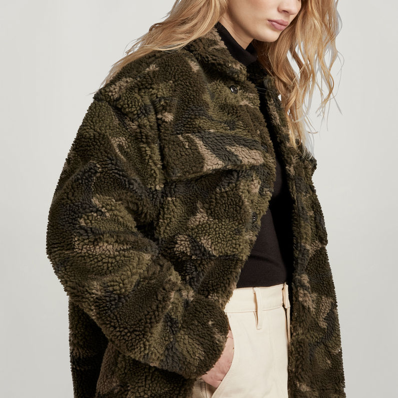 G-STAR® Oversized Teddy Overshirt Multi color