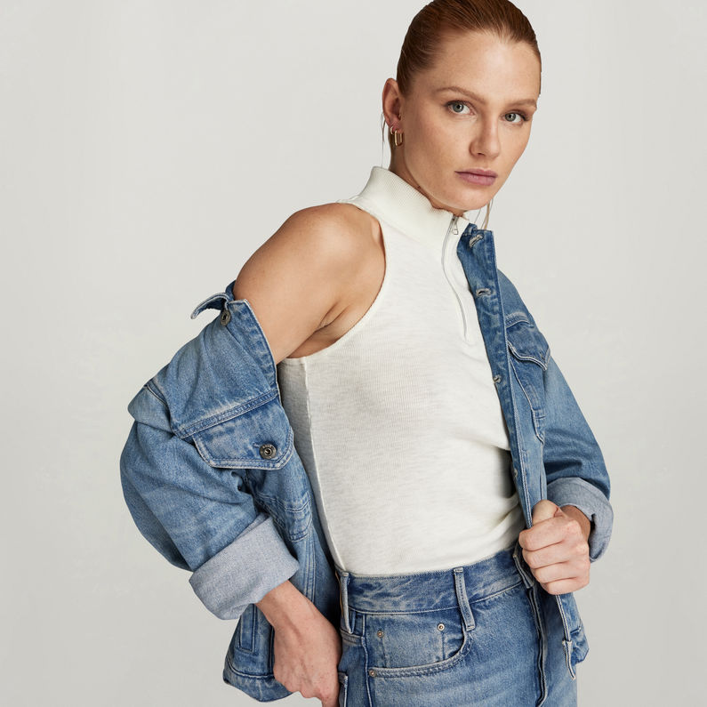 G-STAR® Oversized Jacket Light blue