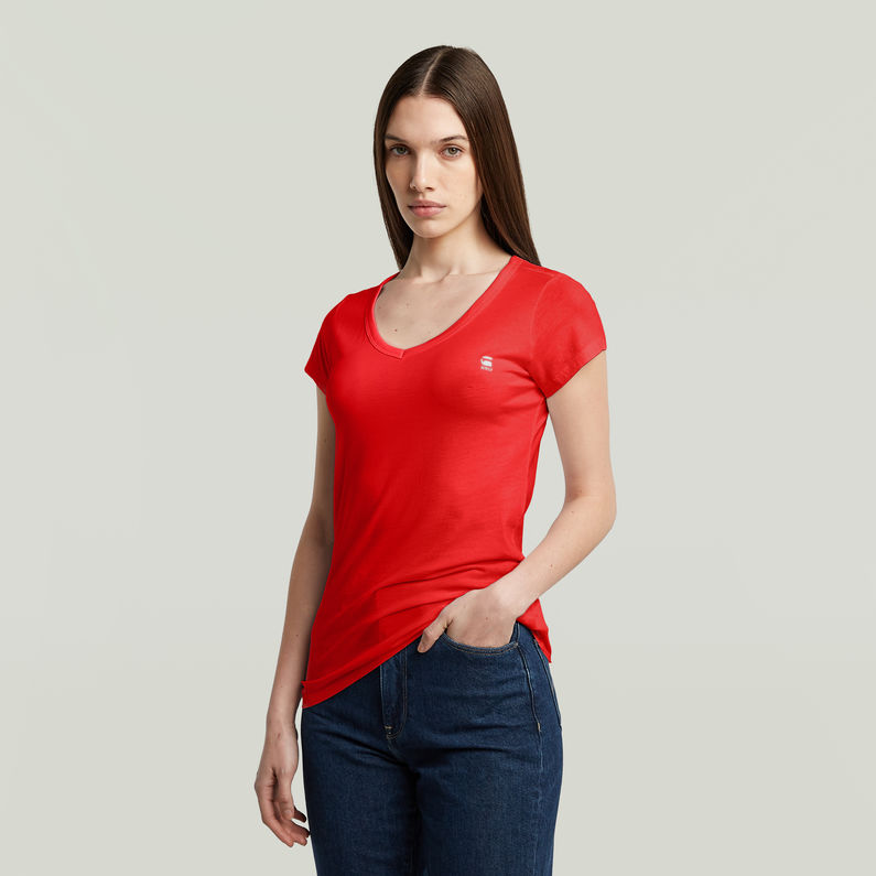 G-STAR® Eyben Slim V-Hals Top Set van 2 Meerkleurig