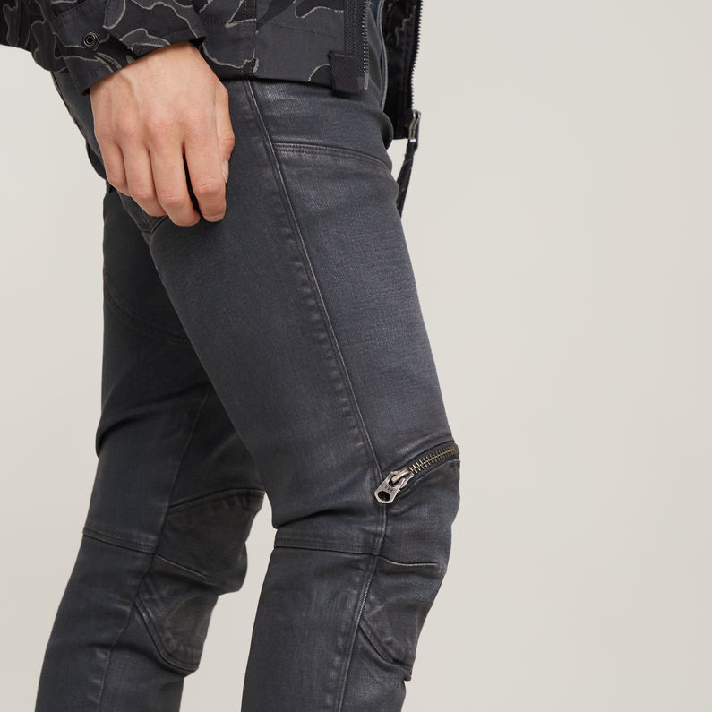 G-STAR® 5620 3D Zip Knee Skinny Jeans Grey