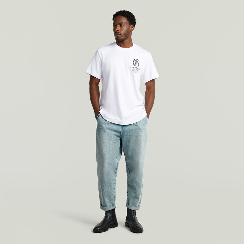 G-STAR® Pleated Chino Denim Relaxed Tapered Other