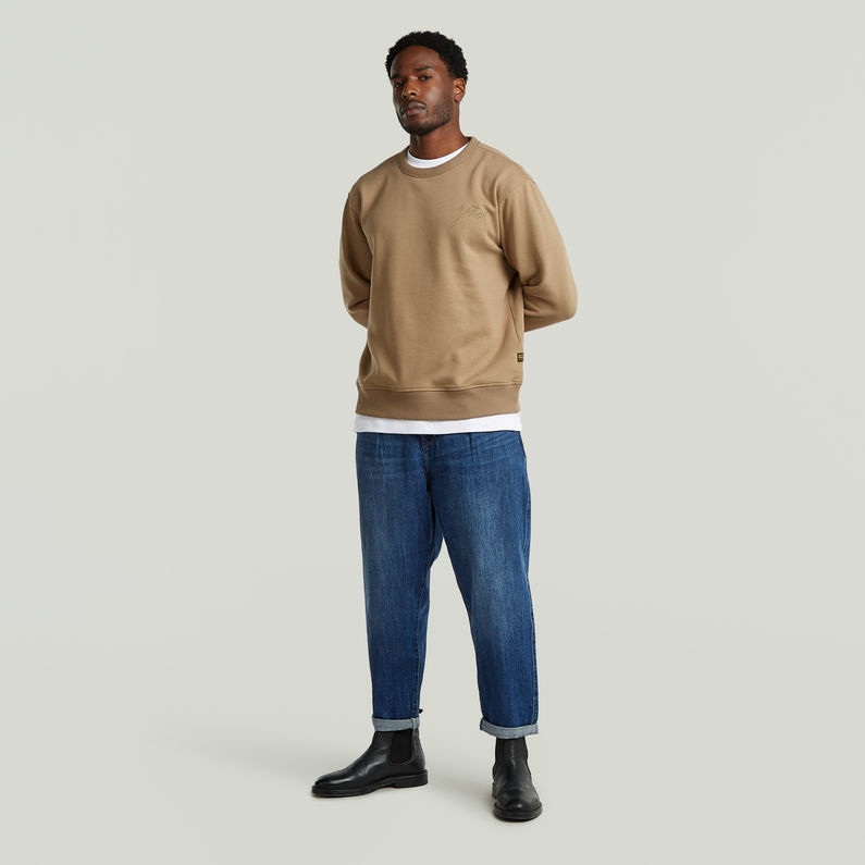 G-STAR® Pleated Chino Denim Relaxed Tapered Other