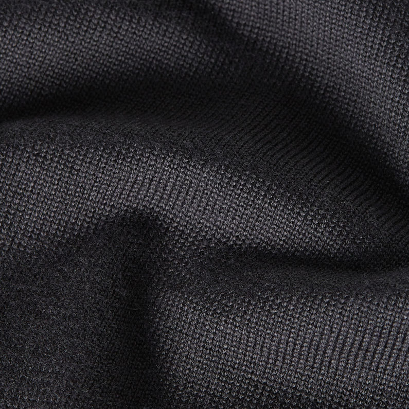 G-STAR® Half Zip Knit Pullover Grey