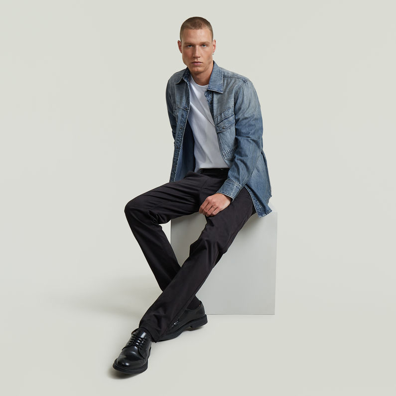 G-STAR® Slim Chino Schwarz