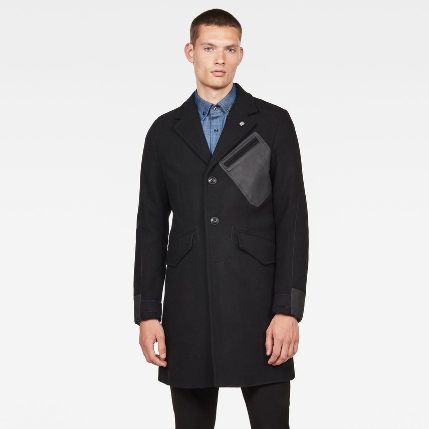 Varve Wool Coat | Black | G-Star RAW® GR