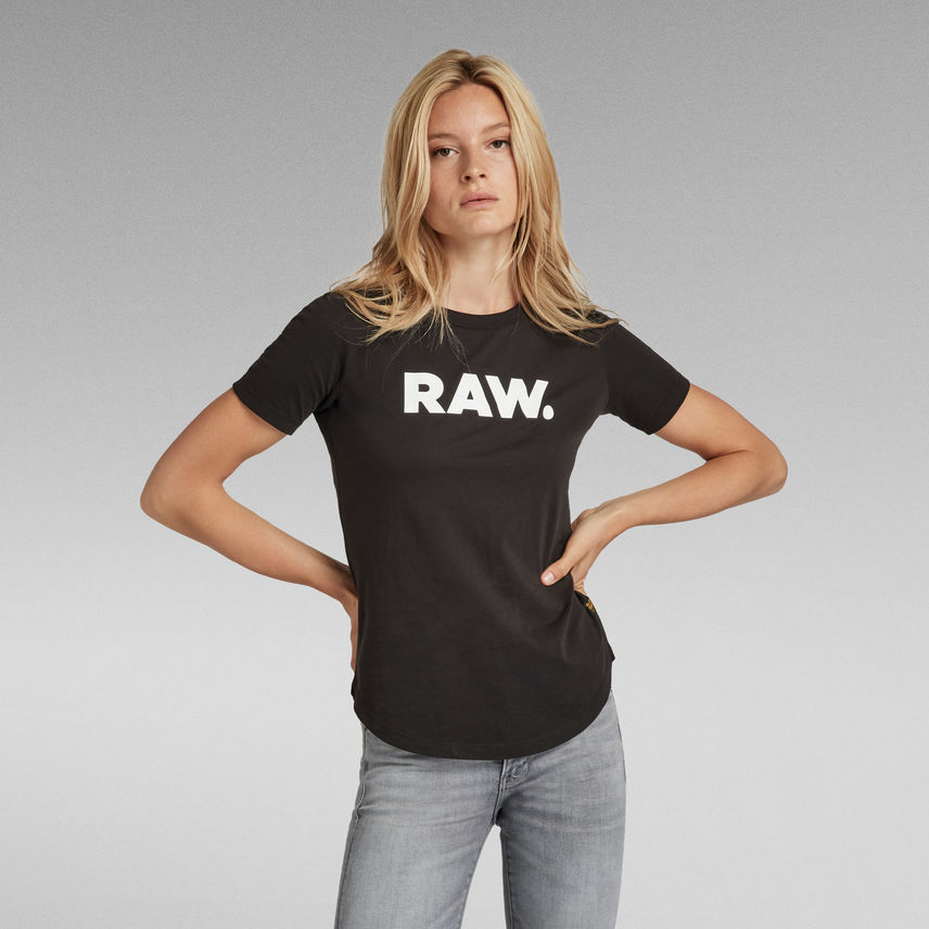 motto Tick sofistikeret RAW. Slim T-Shirt | Black | G-Star RAW® US
