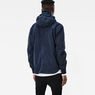 batt hooded overshirt