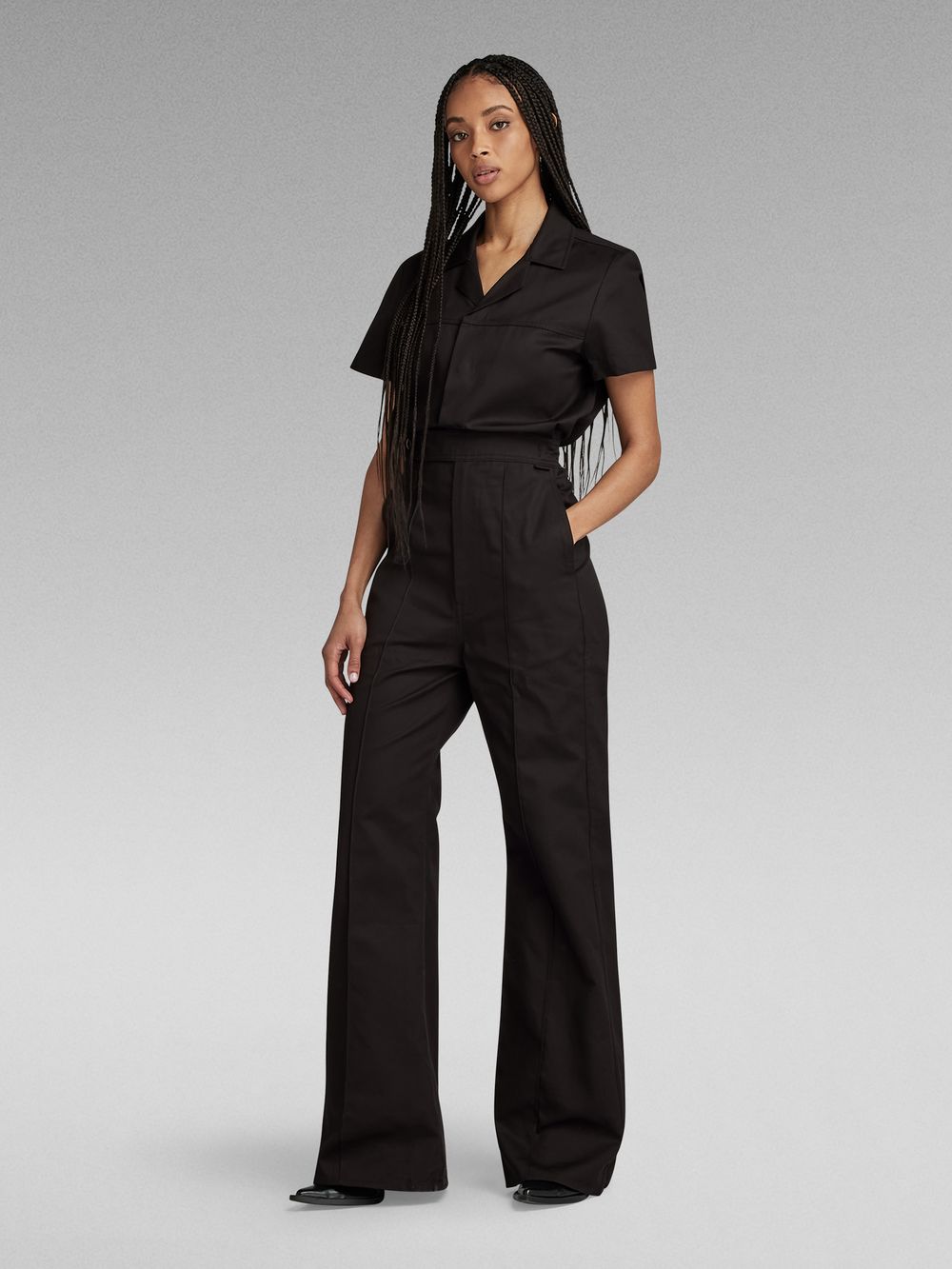 Wide leg pants jumpsuit discount
