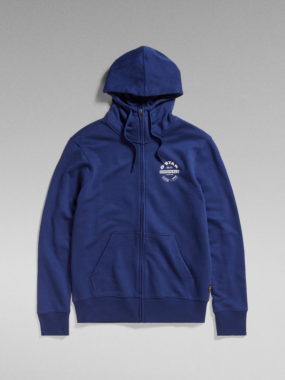 Blue jacket with hoodie online