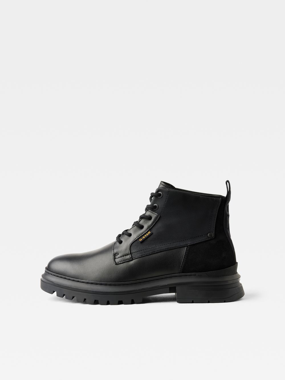Vetar II High Leather Boots Black G STAR ZA