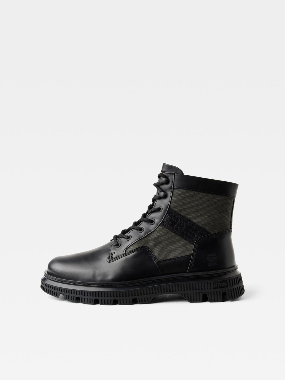 Tacoma II Leather Zip Boots Black G STAR KR