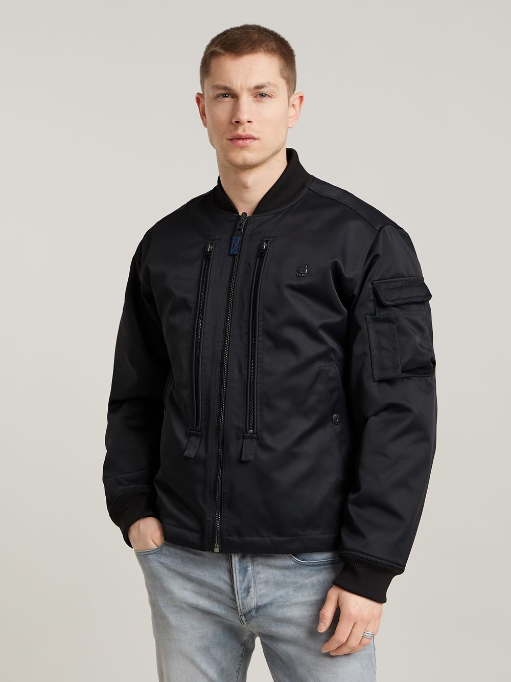 Deck Bomber Jacket Black G STAR AU