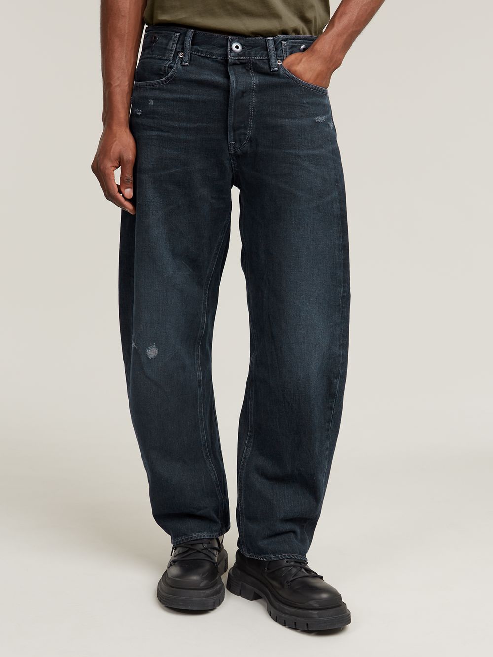 GPO Zip Overshirt | Dark blue | G-STAR® US