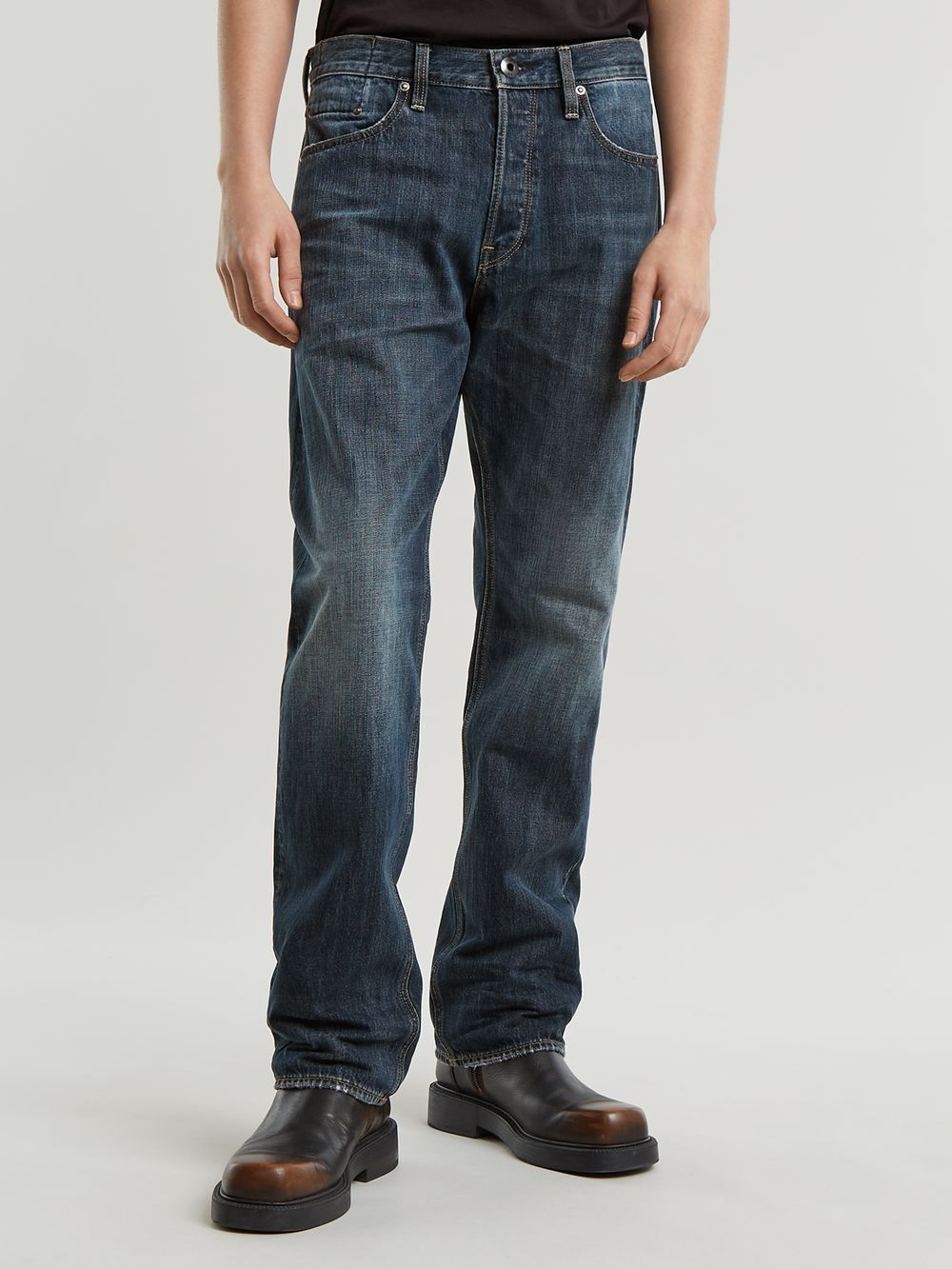 Dakota Regular Straight Jeans | Dark blue | G-STAR® TW