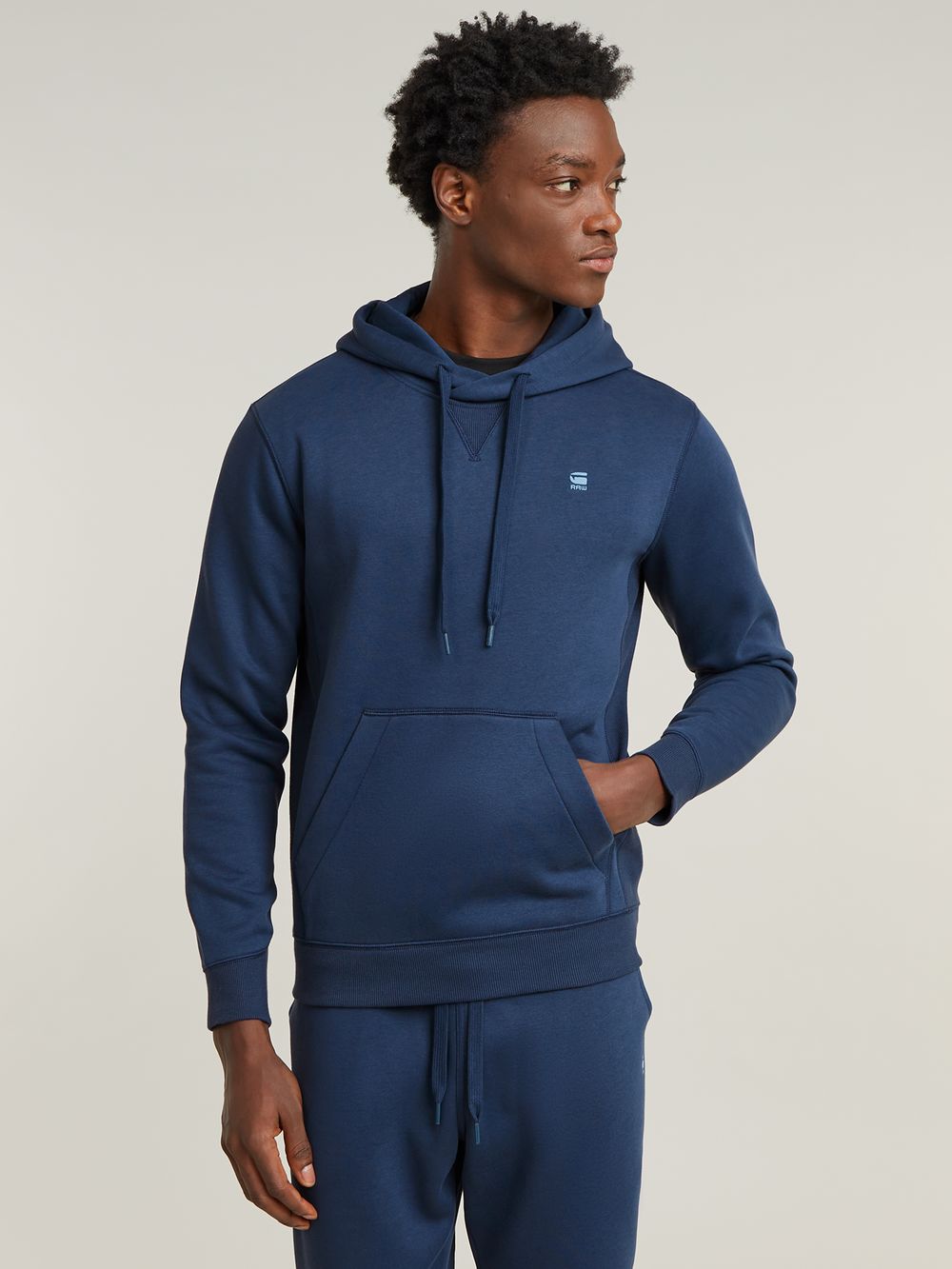 G star blue hoodie deals