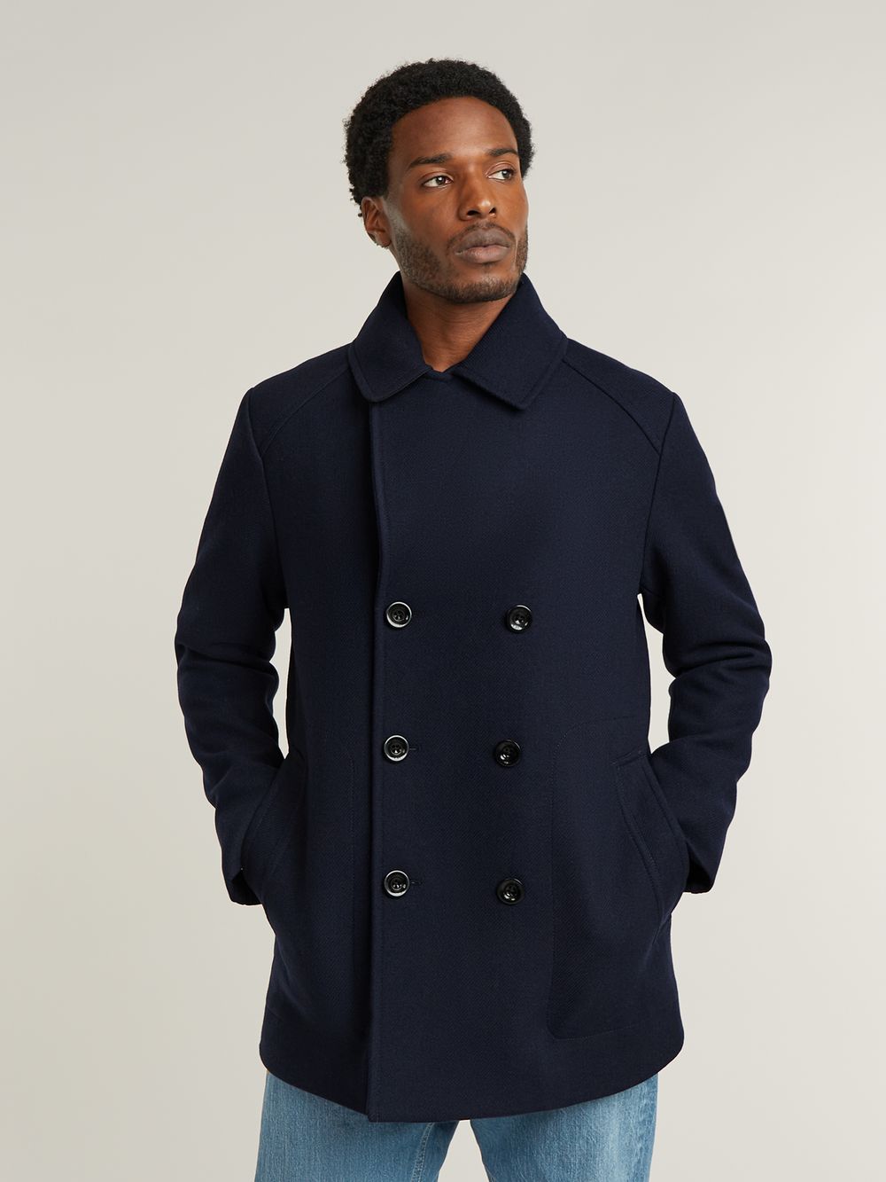 Peacoat and jeans online