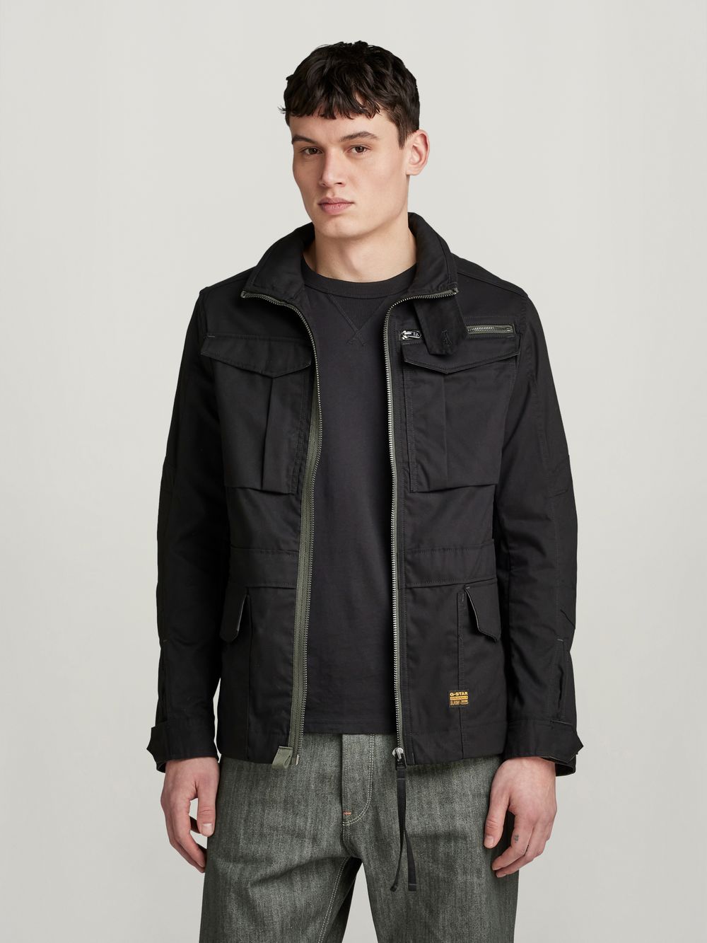 Rovic Slim Field Jacket Black G STAR AU