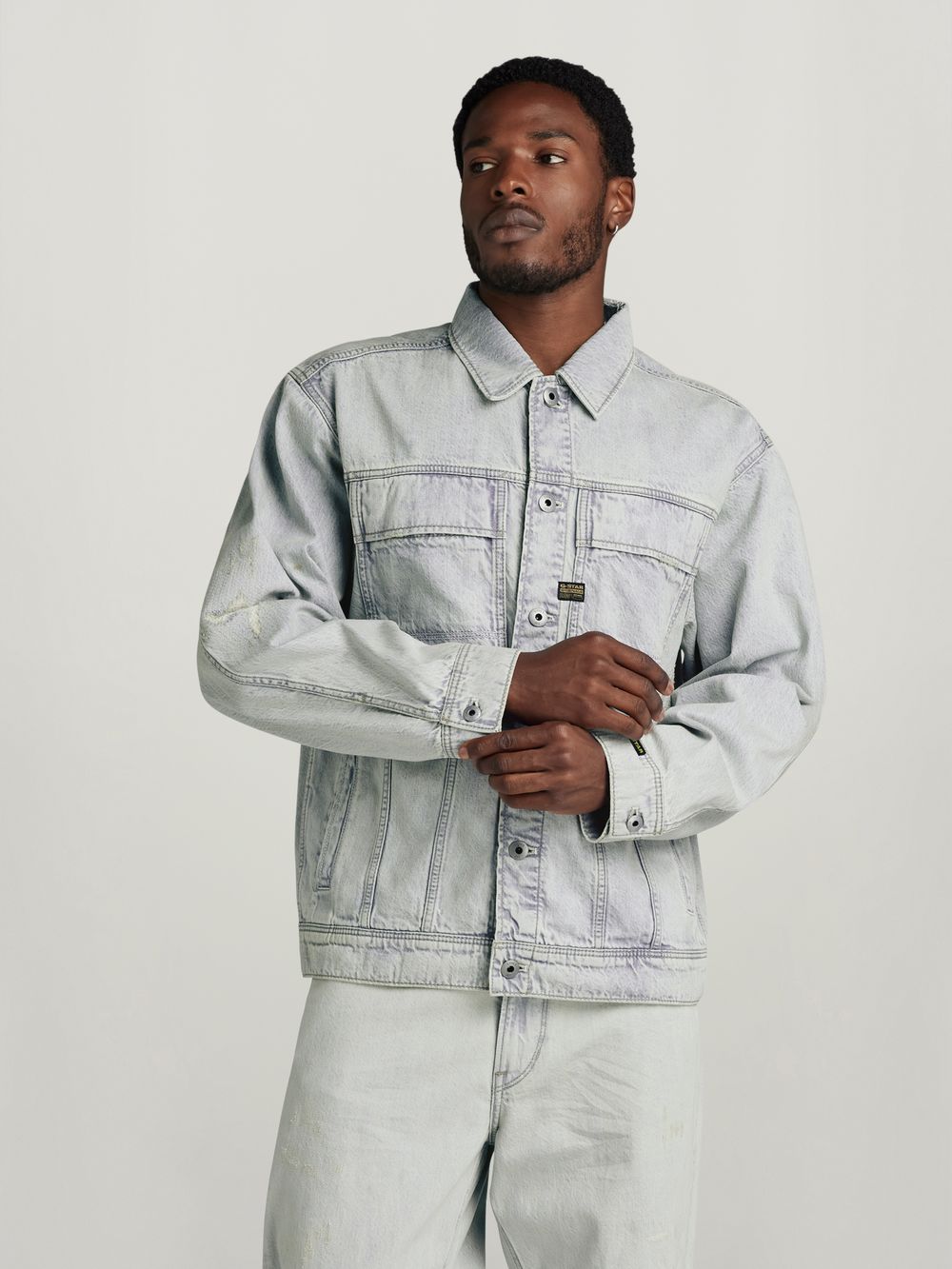 Oversized Denim Jacket Light blue G STAR AU