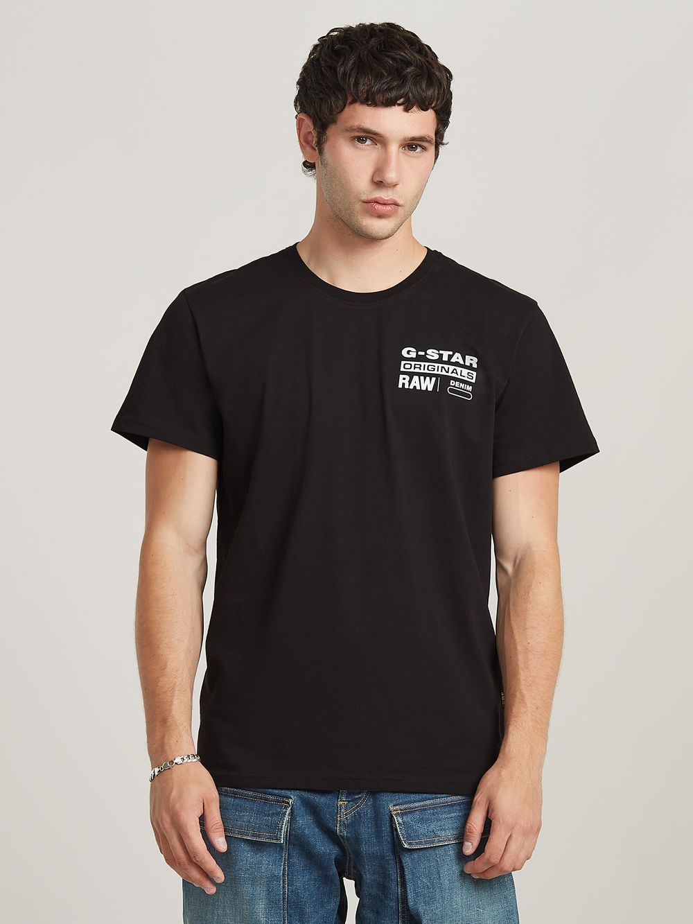 G star originals raw denim t shirt deals