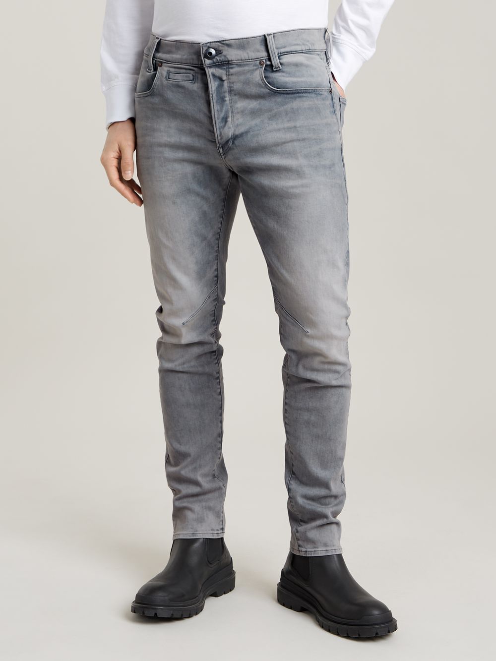 D-Staq 5-Pkt Slim Jeans | Grey | G-STAR® US