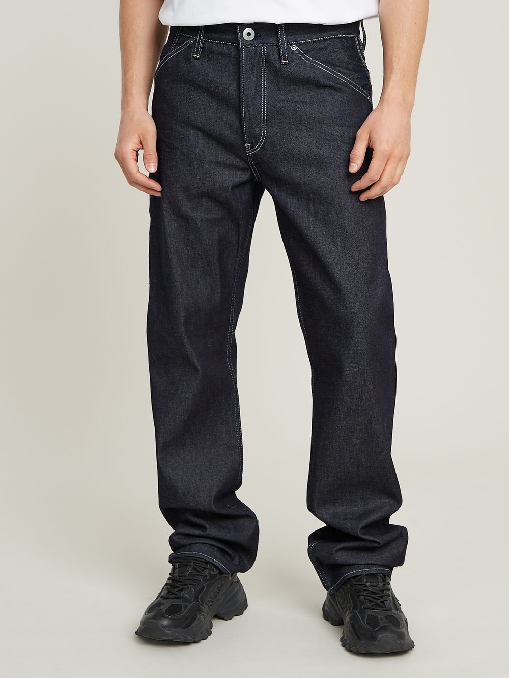Dakota Logger Regular Straight Jeans | Dark blue | G-STAR® US