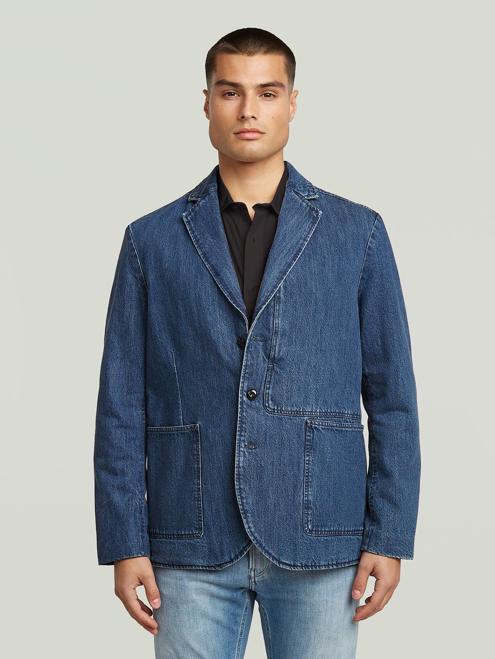 Chore Casual Denim Blazer | Dark blue | G-STAR® US
