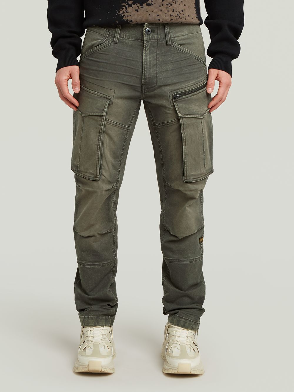 ジースター Rovic 3D Regular Tapered Pants Rovic Zip 3D Regular Tapered Pants | Grey | G-STAR® US