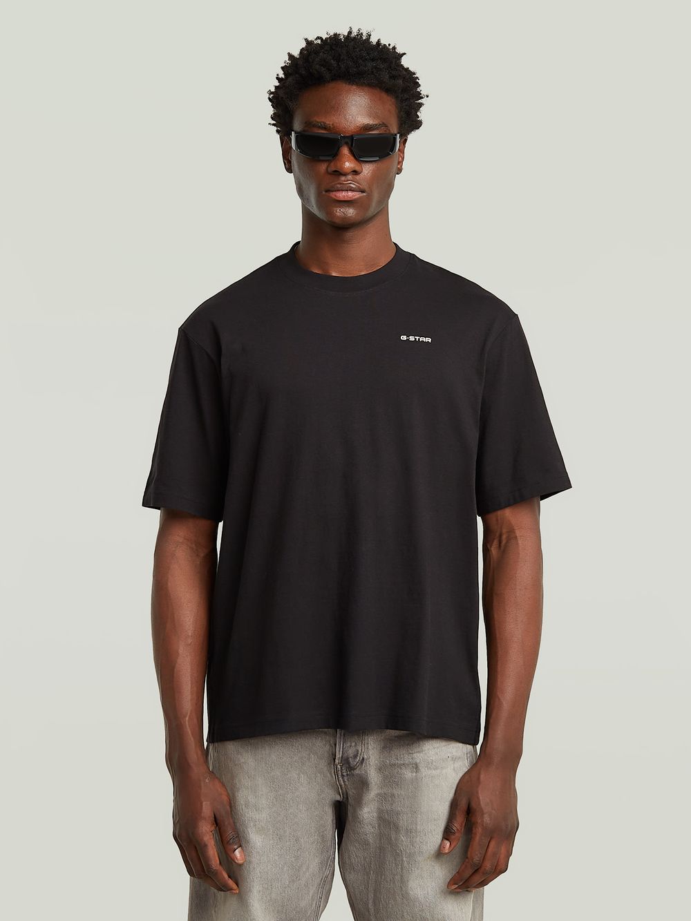 Essential Loose Half Zip Sweater | Brown | G-STAR® US