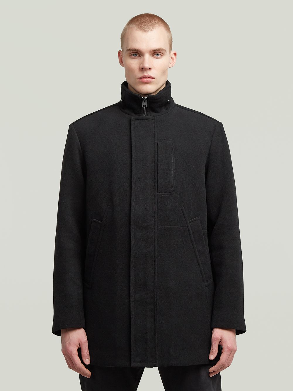 Garber Wool Trench | Black | G-STAR® US