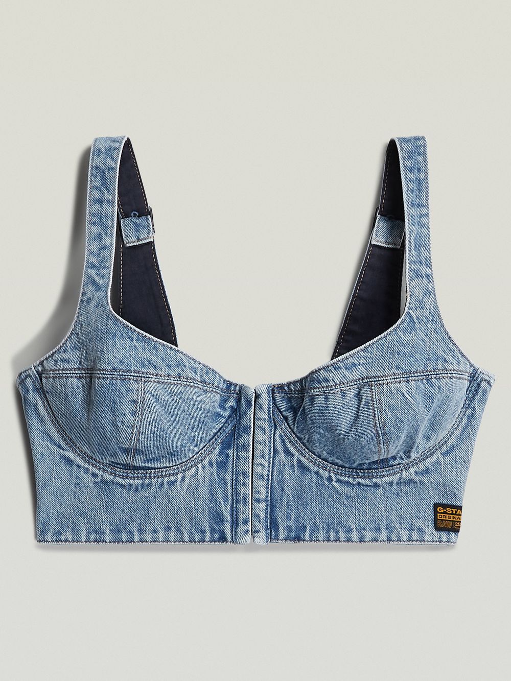 Denim Bralette | Light blue | G-STAR® US