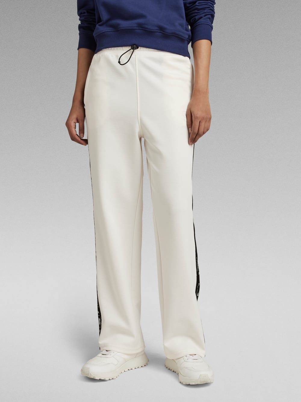 Branded Tape Track Pants | White | G-STAR® US