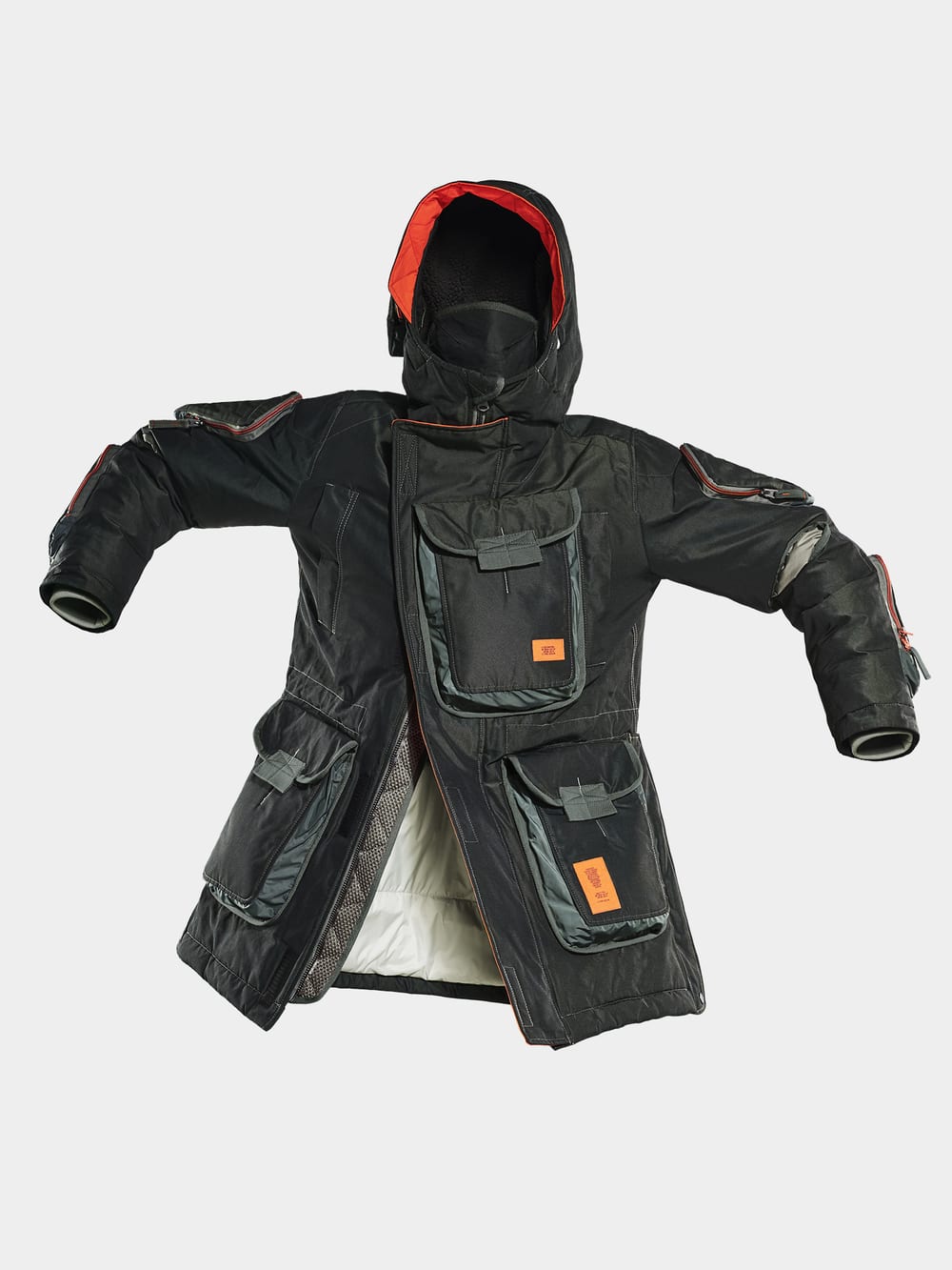 E Mosquito Multi Pocket Parka | Black | G-STAR® JP