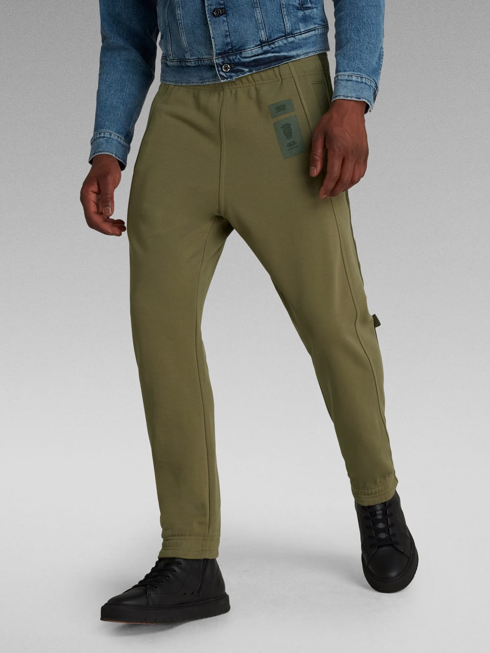 【 JEANS】 tape sweatpants Tape Sweat Pants | Medium blue | G-STAR® US