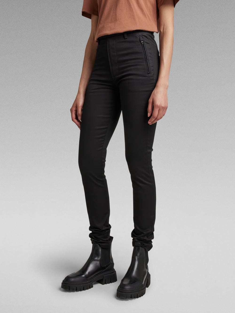送料込★G-Star★チノパンツ Weld High Skinny Weld High Skinny Chino | Black | G-STAR® US