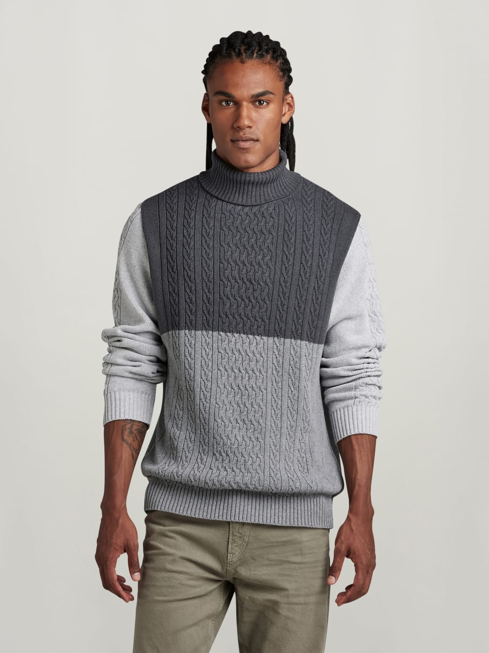 Turtleneck just the neck top