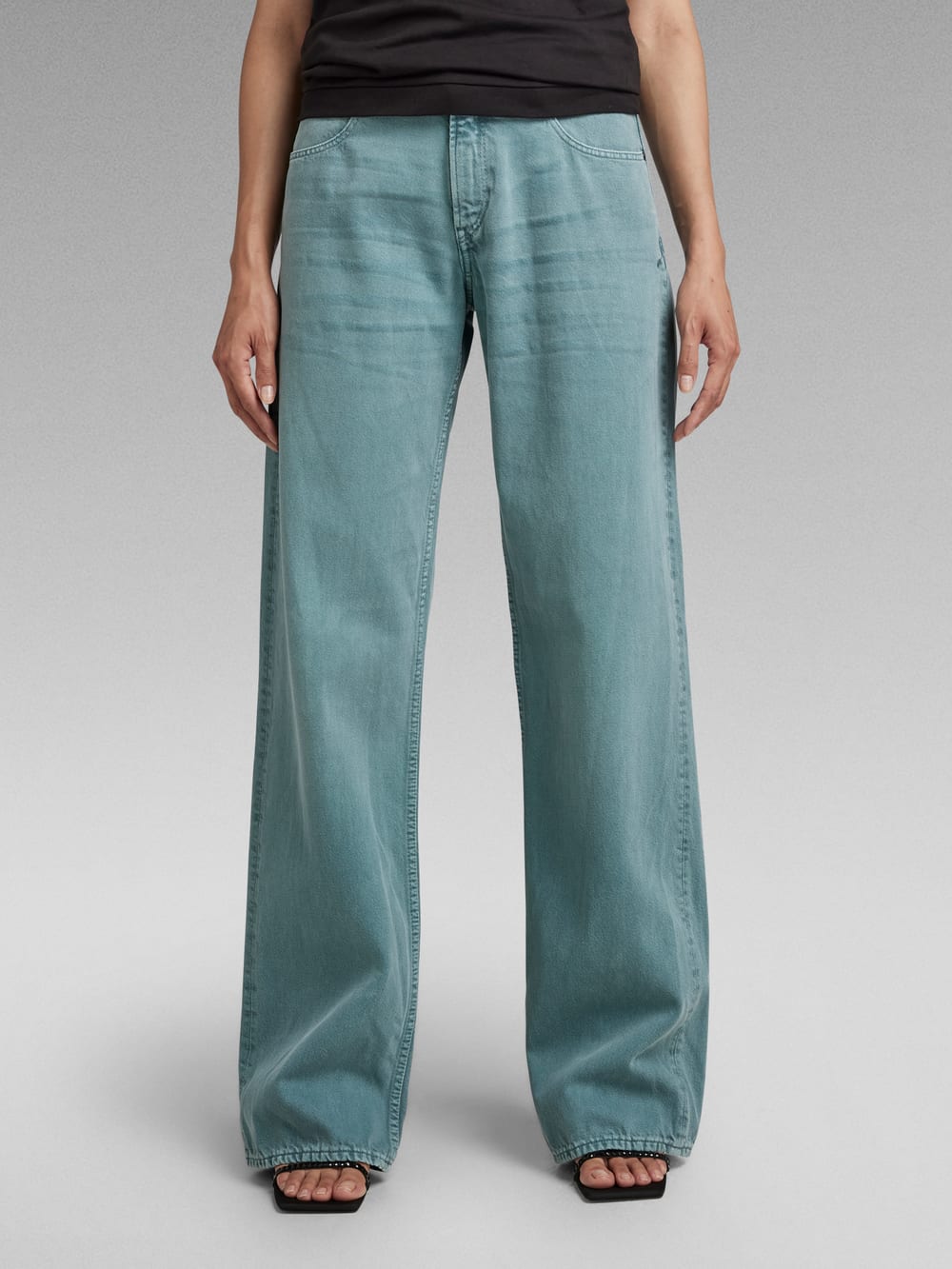 Judee Low Waist Loose Jeans | Green | G-STAR® TW