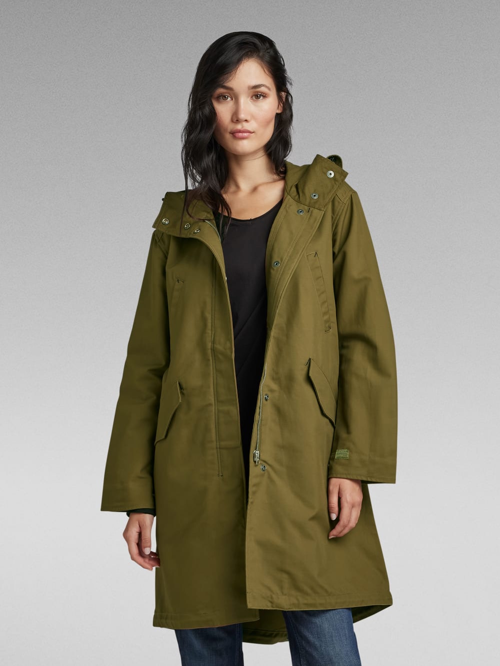 Women lightweight parka outlet