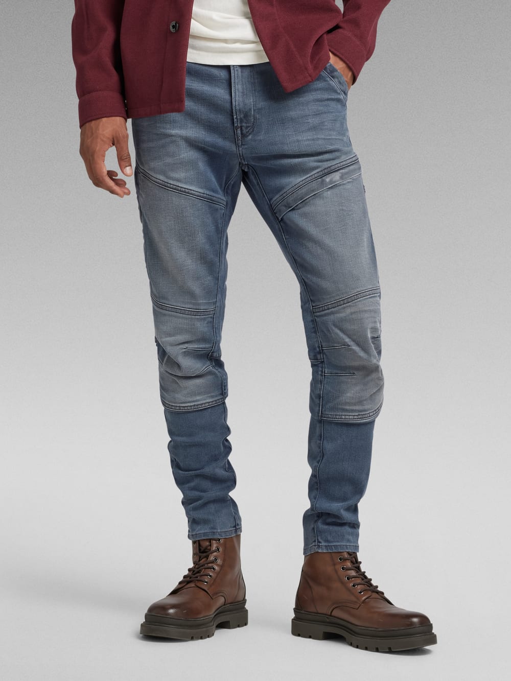 国産品 g-star-rackam-3d-skinny-jeans- パンツ