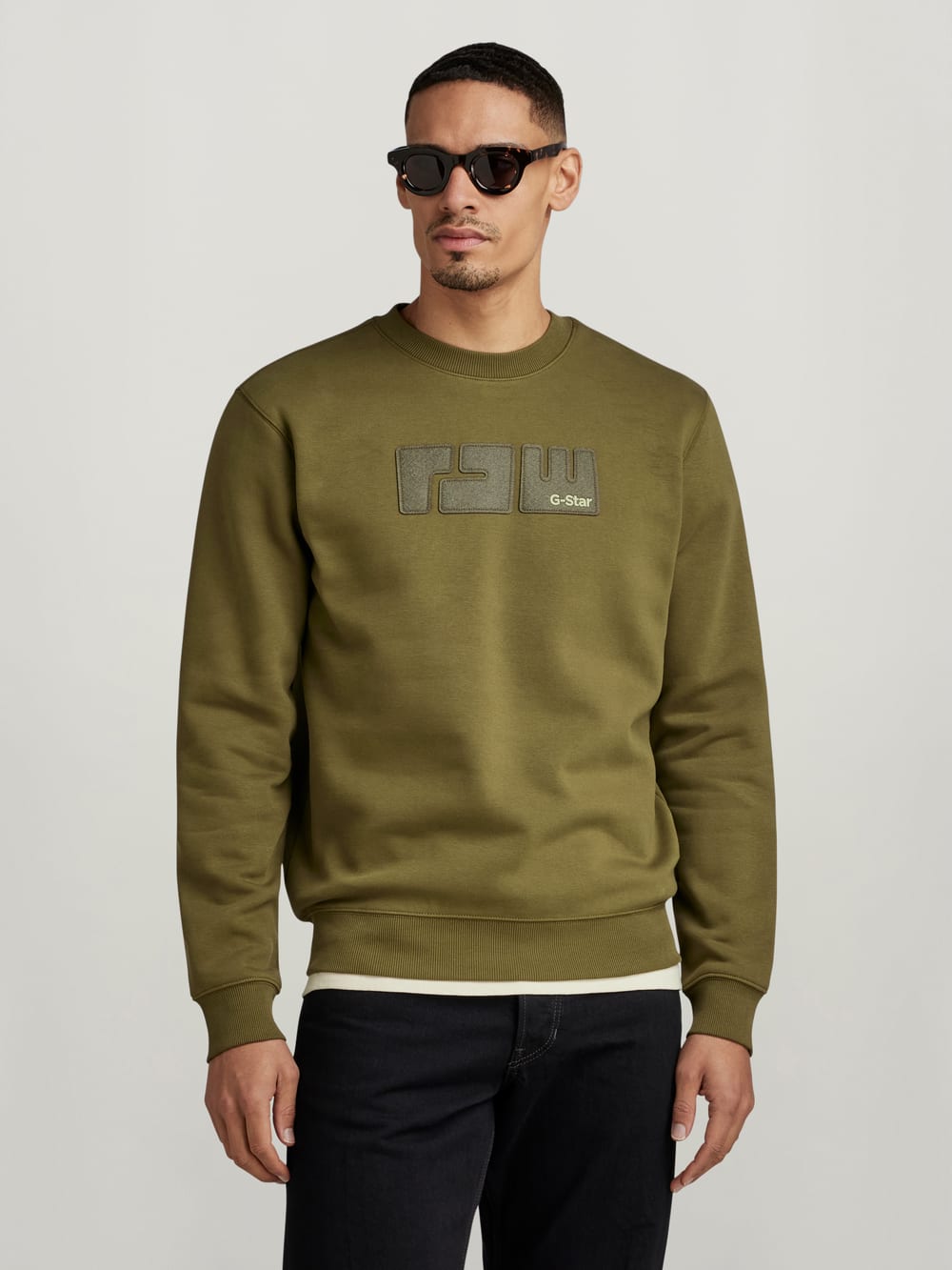 Green g star hoodie clearance