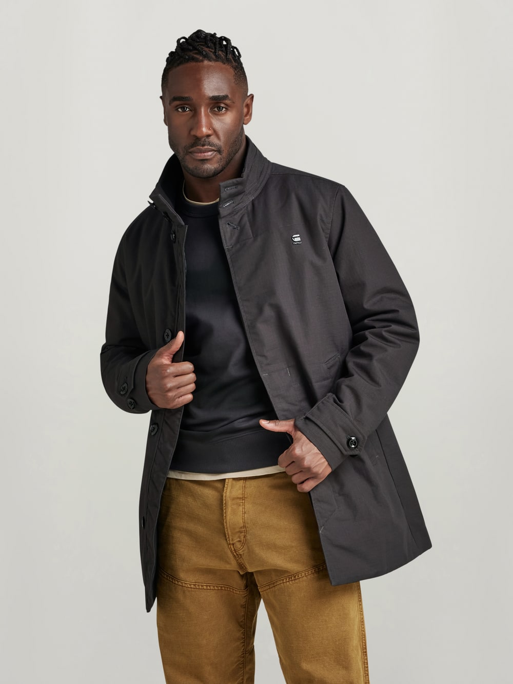 Men s Trench Coats Long Trench Coats G Star RAW AT