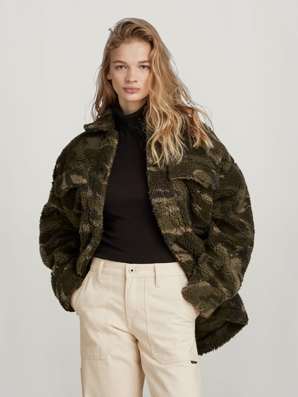 G star teddy jacket deals