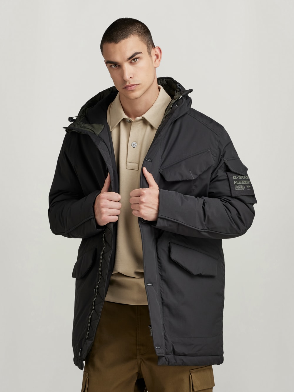 Men s Parka Jackets Winter Parka Jacket G Star RAW US