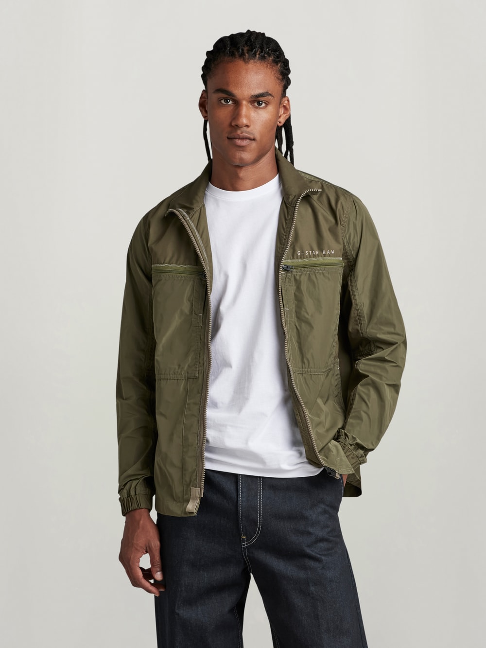 Mens casual zipper jackets deals