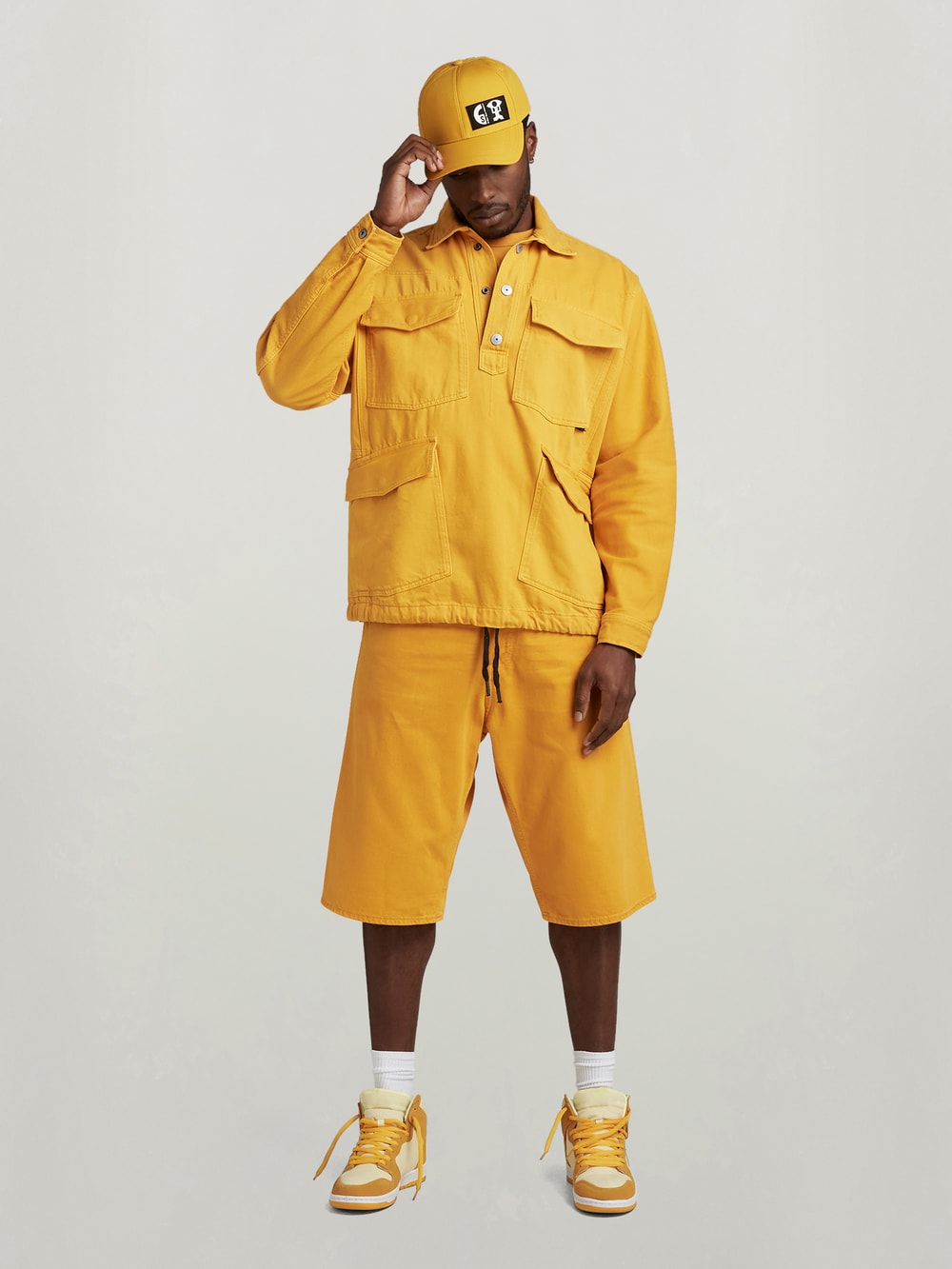 Mens yellow overshirt new arrivals