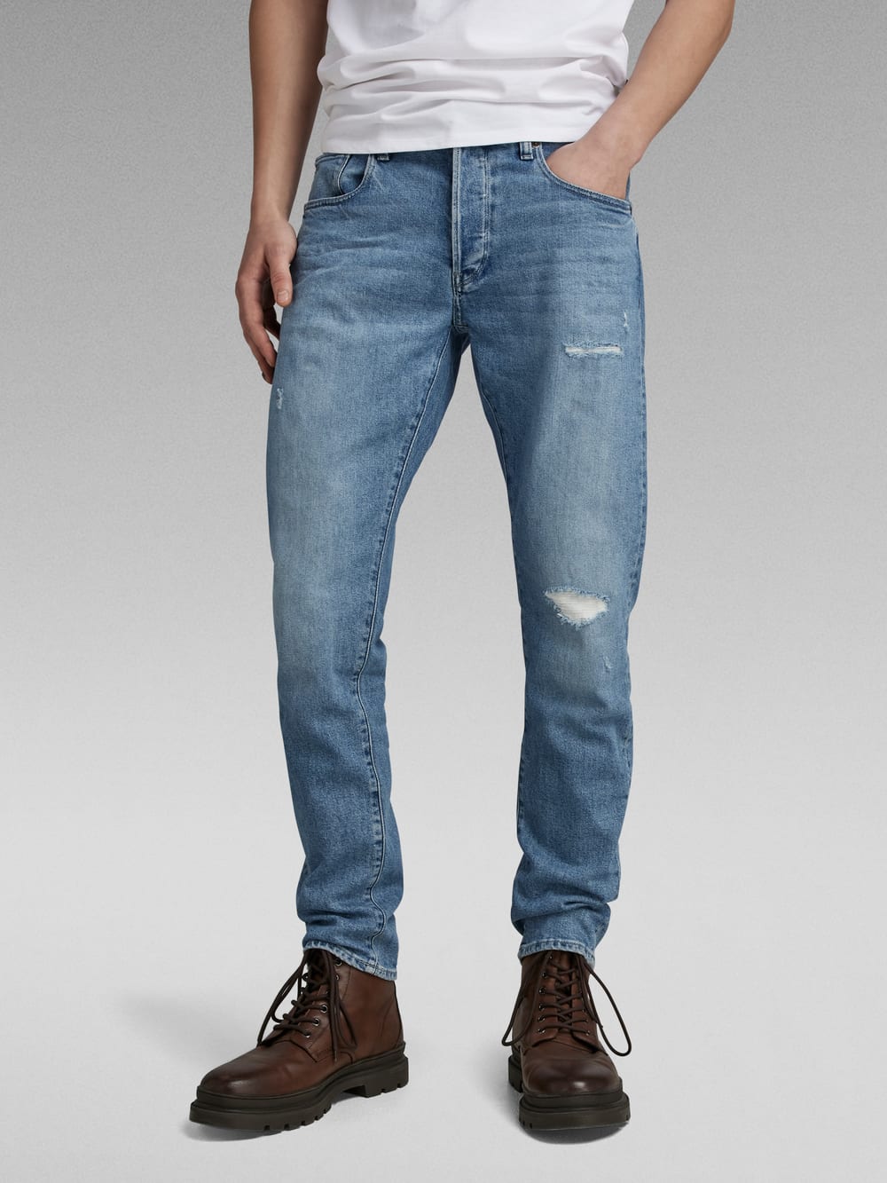 3301 Slim Jeans Light blue G STAR SG