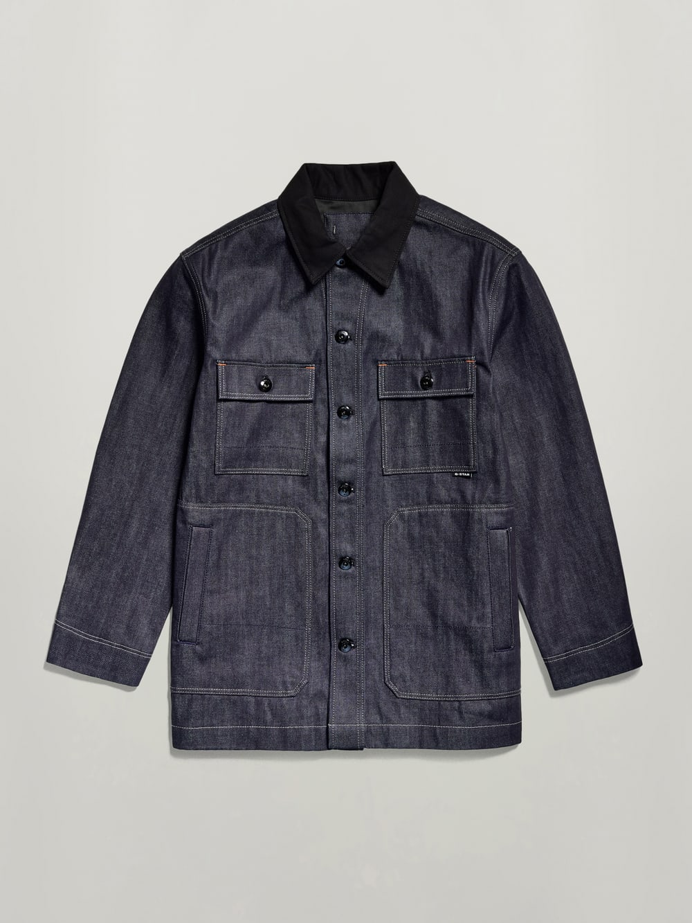 BRIXTON×INDEPENDENT - YARD DENIM JACKET Yard Denim Jacket - Raw Indigo – Brixton Australia